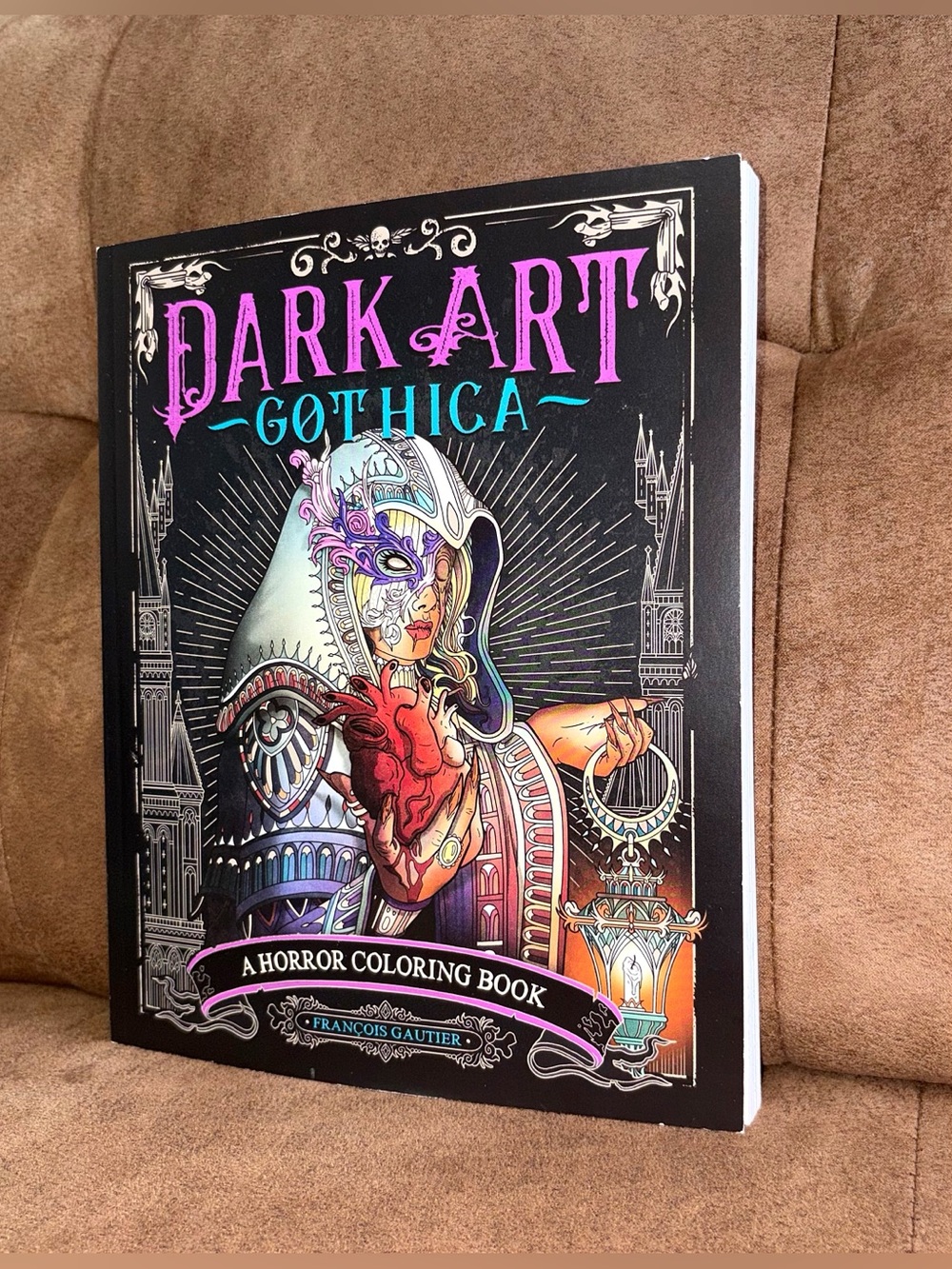 Dark Art Gothica Adult Horror Themed Coloring Book